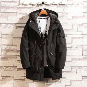 Mode OEM Custom Mens Parka Jacke Baumwollmantel